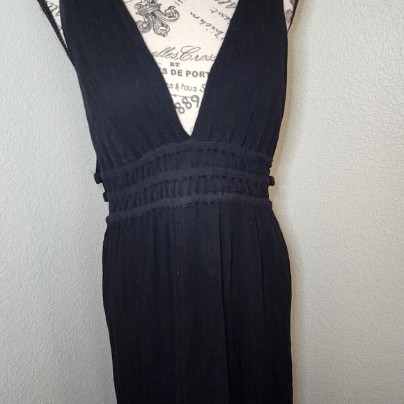 WAYF Surrey Black Formal Cut-out Dress Size XL - Picture 3 of 9